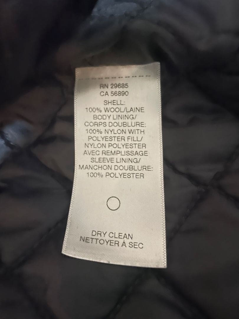 ペンドルトン キルティング ウールシャツ L