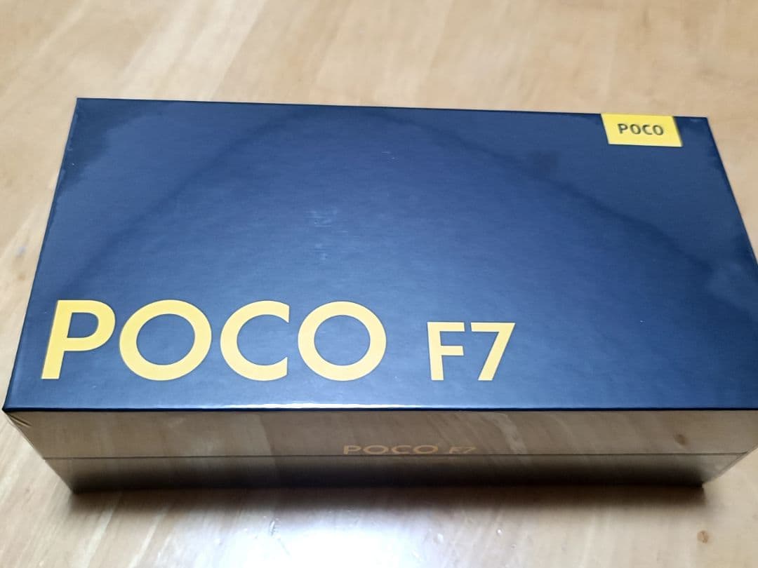 【新品未開封】POCO F7 ブラック 12GB RAM 256GB ROM