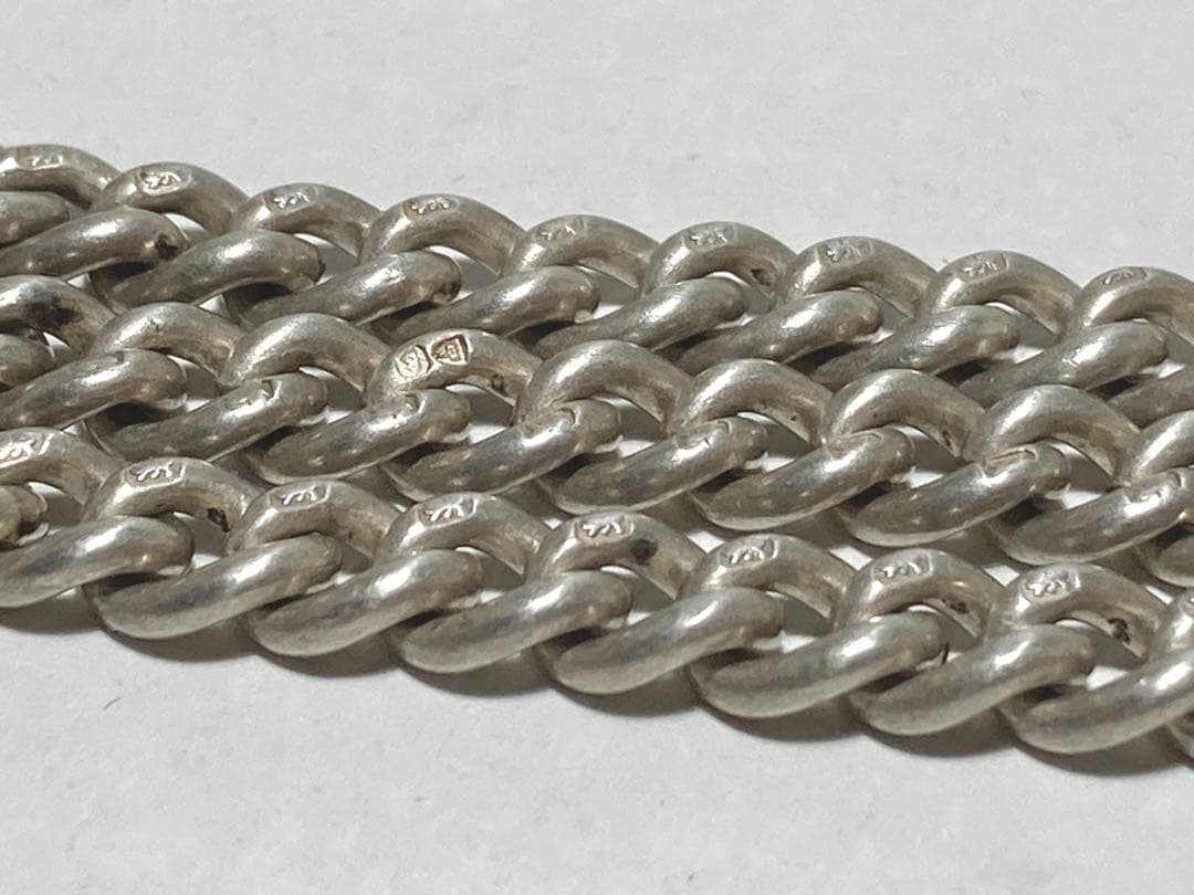 純銀製*アルバートチェーン 1927 *スターリングシルバー(925銀)