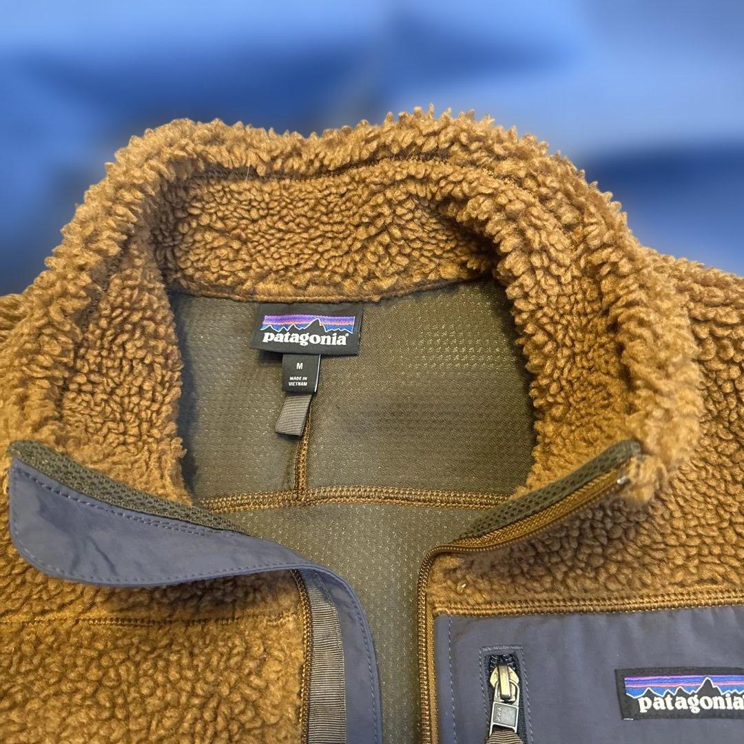 patagonia クラシック・レトロX・ベスト M 色 シェルターブラウン