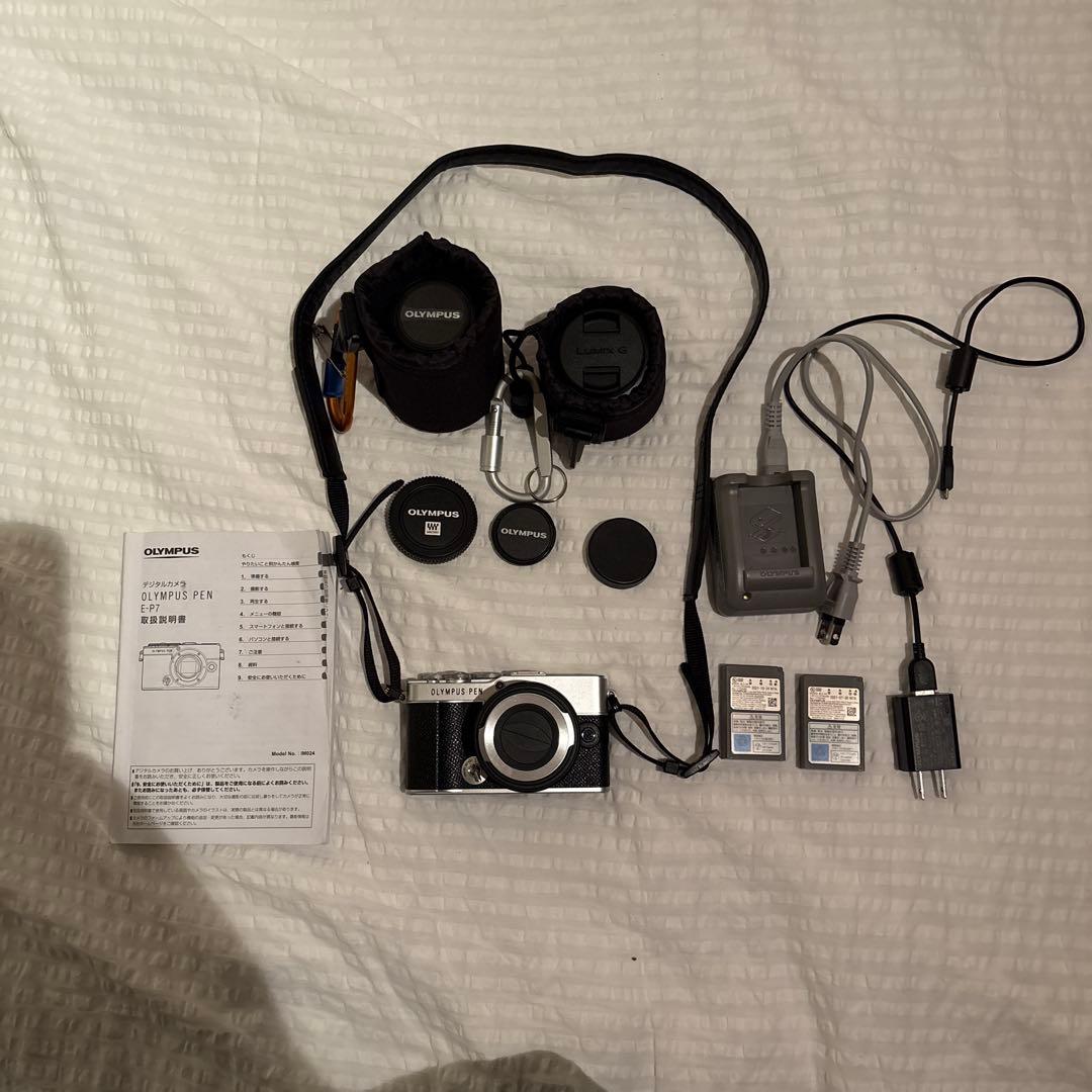 OLYMPUS PEN E-P7 レンズ３本セット