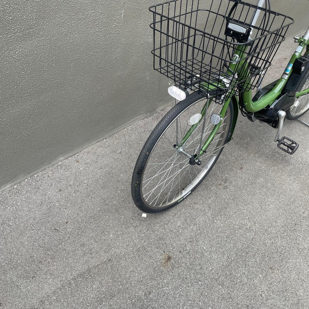 ブリヂストン電動アシスト自転車24インチ グリーン