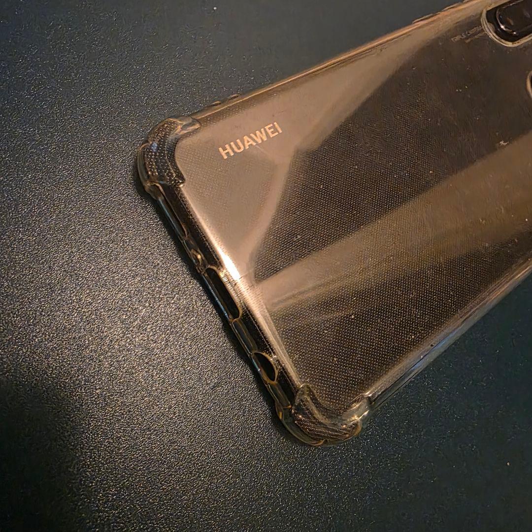 美品　HUAWEI　p30 lite 黒　ワイモバイル版