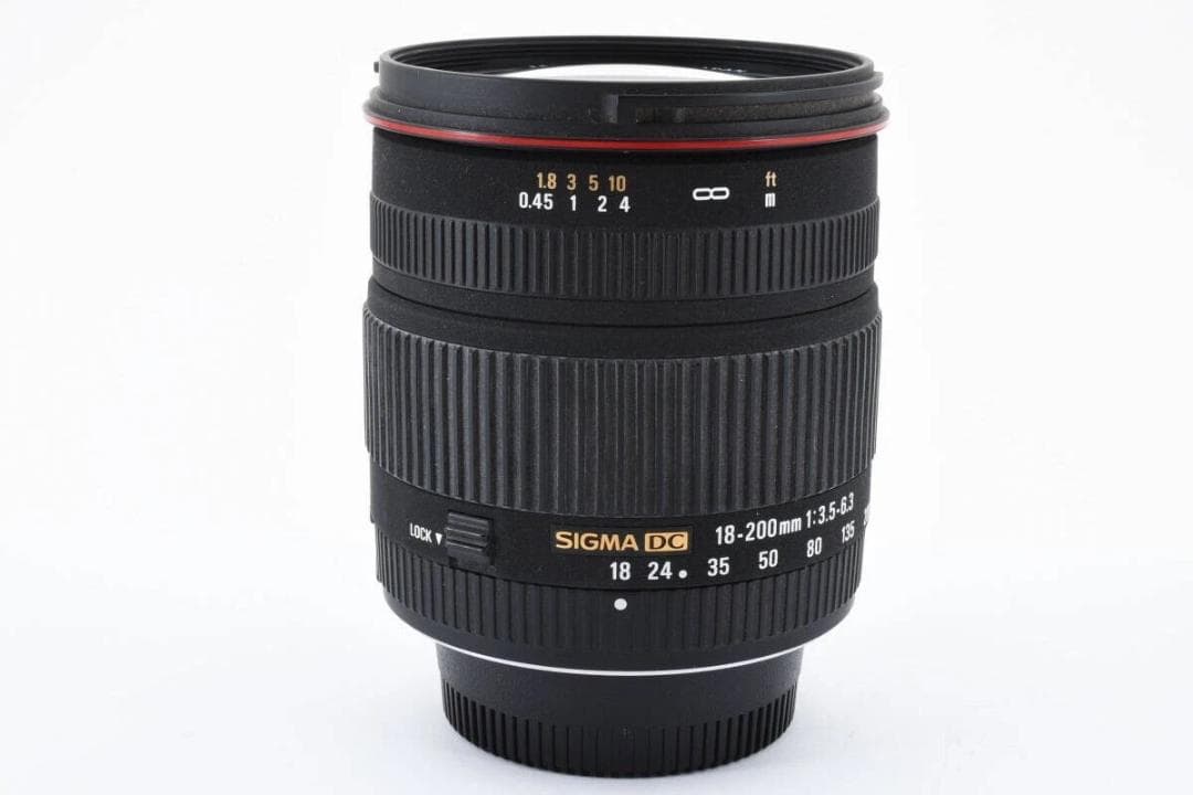美品 SIGMA シグマ 18-200mm f/3.5-6.3 DC ニコン用