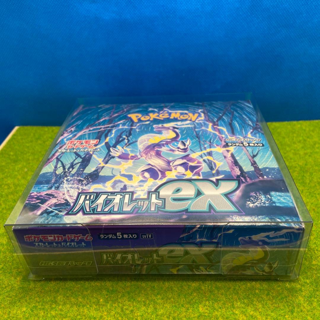 ポケモンカードゲーム バイオレットex シュリンク付　クリアケース付　BOX