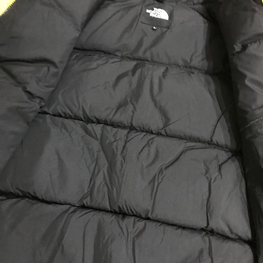 THE NORTH FACE ヌプシ ダウンジャケット 黄黒 L