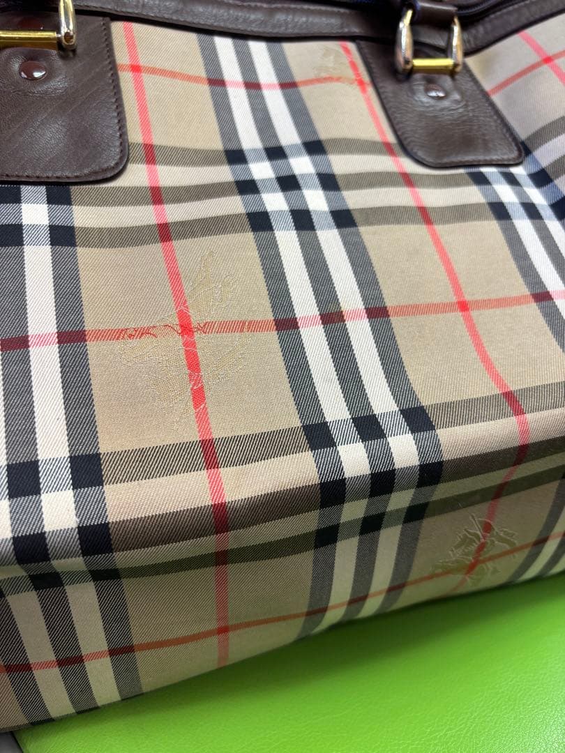 Burberrys ボストンバッグ チェック柄