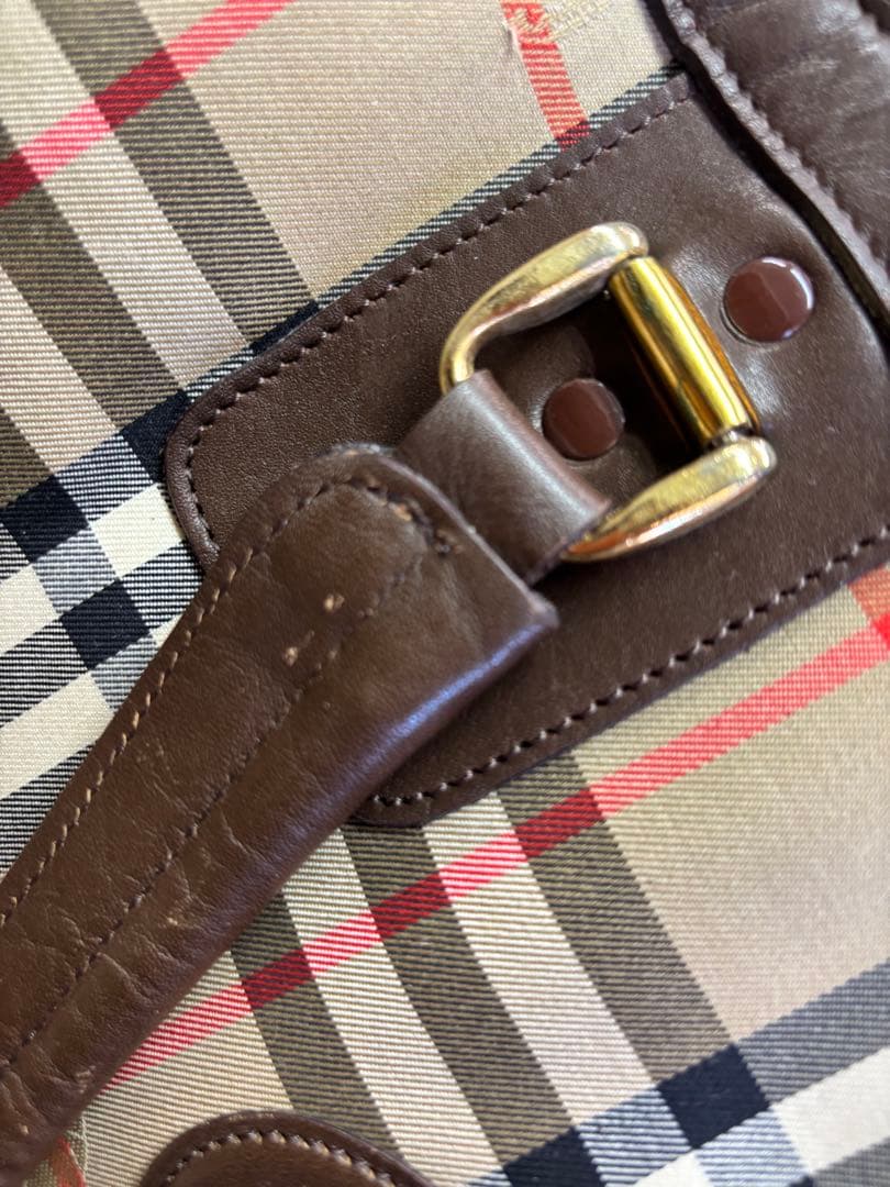 Burberrys ボストンバッグ チェック柄