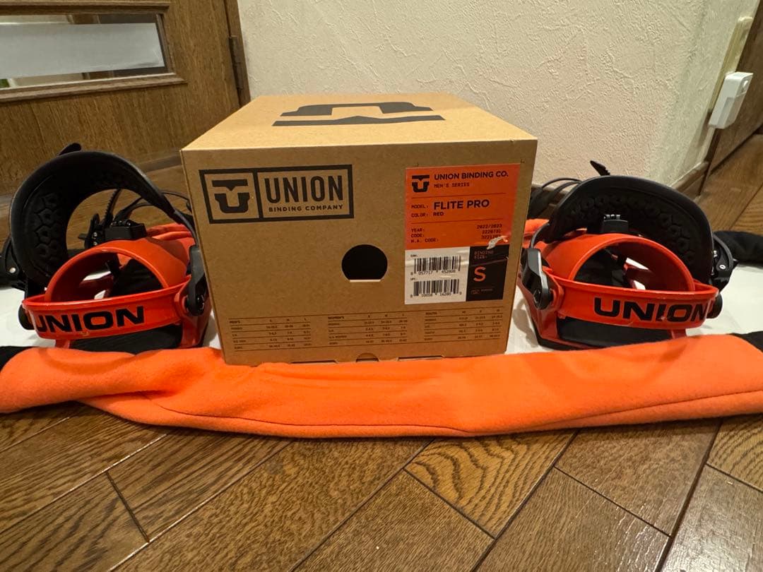 専用】UNION FLITE/PRO RED ビンディング