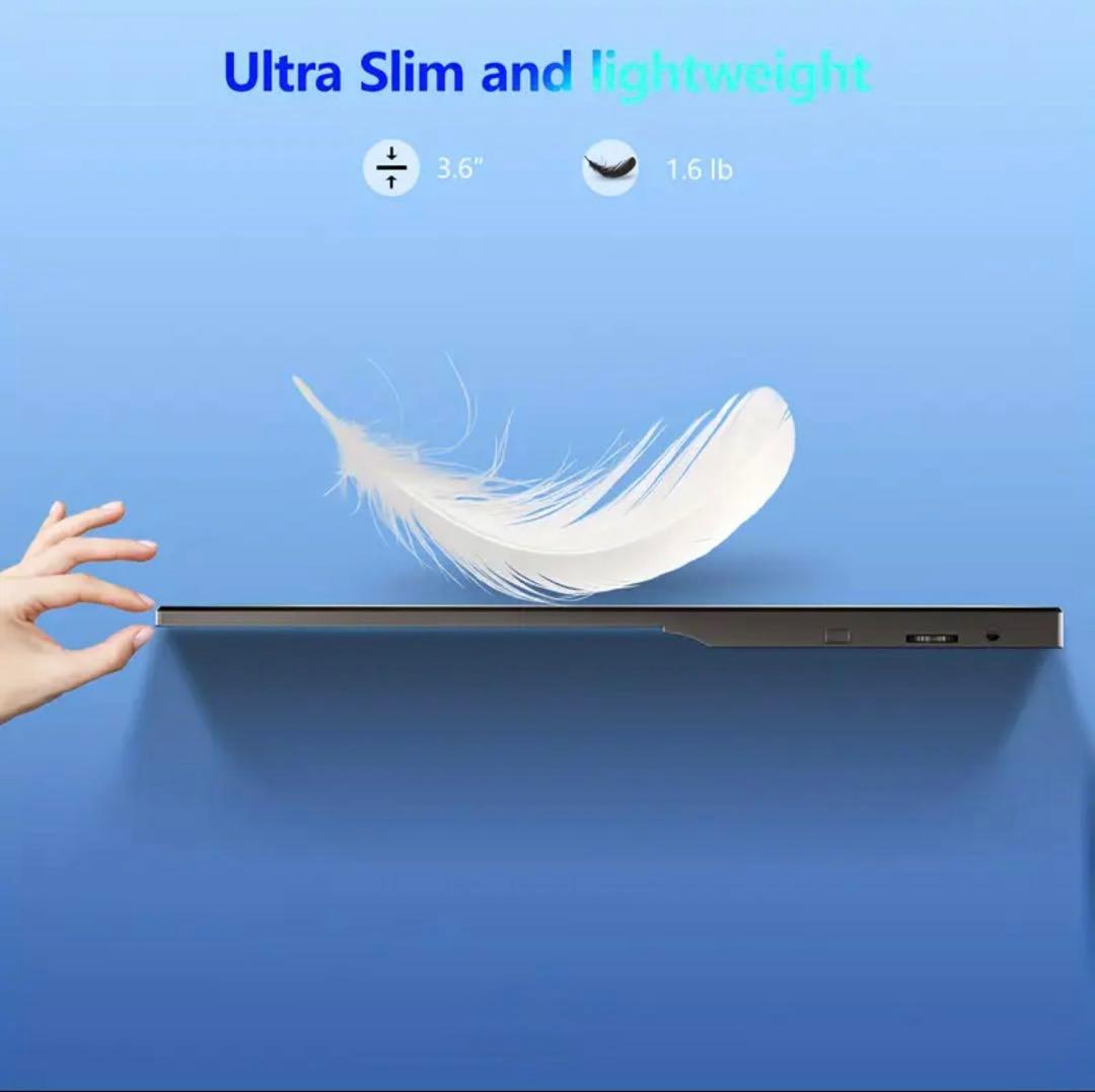 WUAWE 15.6インチ フルHD ポータブルモニター　モバイルモニター