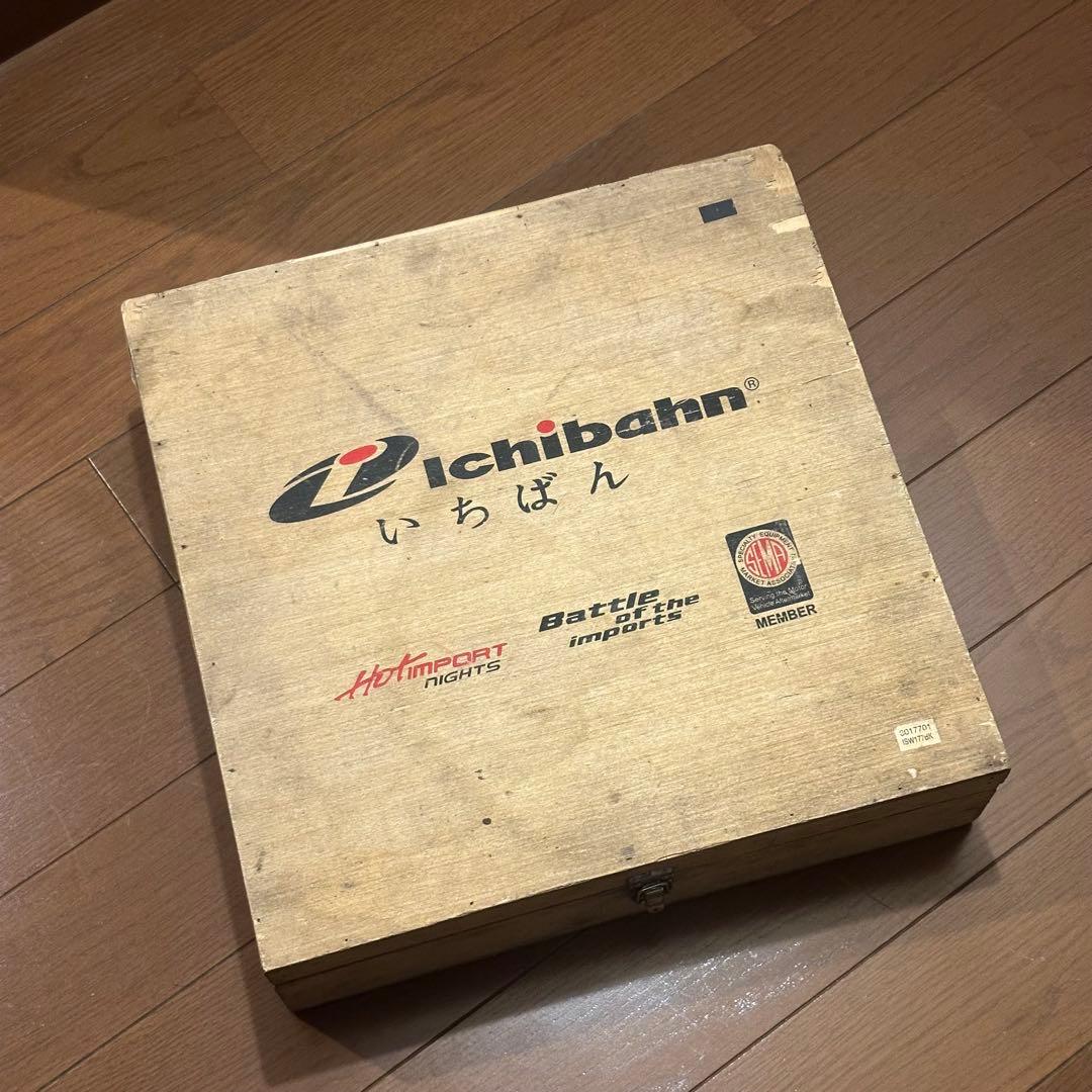 希少　当時物　新品　ichibahn ステアリング　イチバン　スポコン　usdm