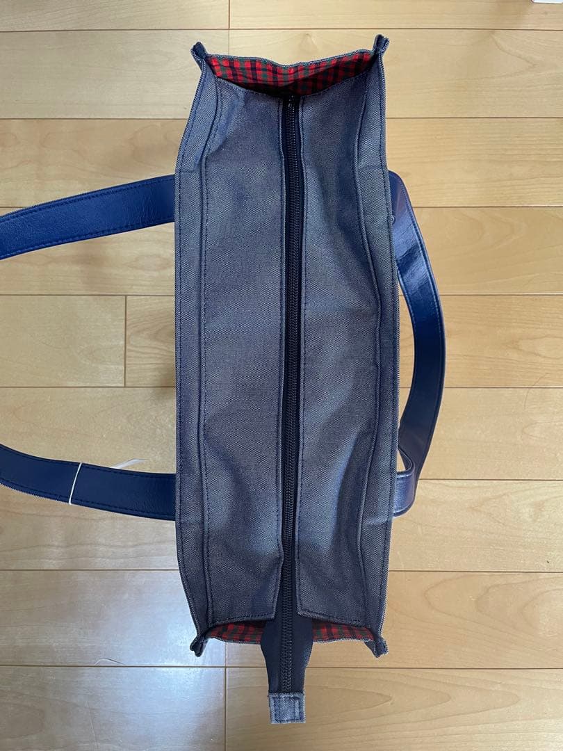 未使用・タグ付き ファミリア familiar マザーズバッグ デニム