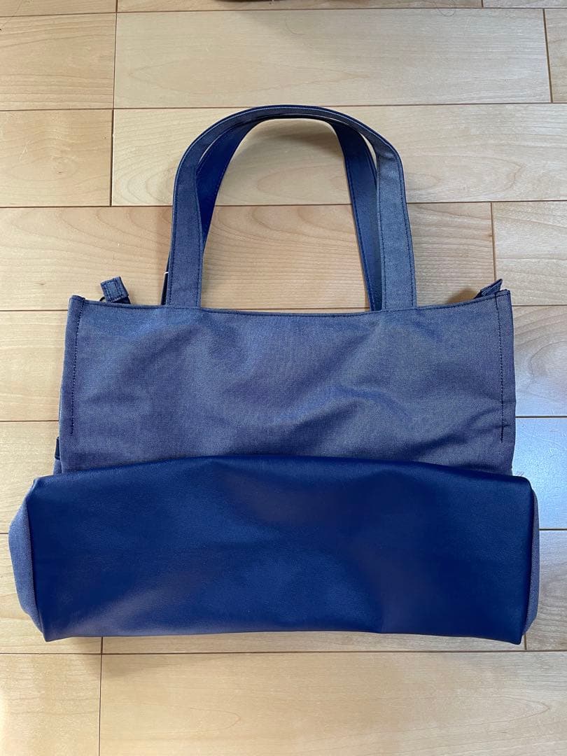 未使用・タグ付き ファミリア familiar マザーズバッグ デニム