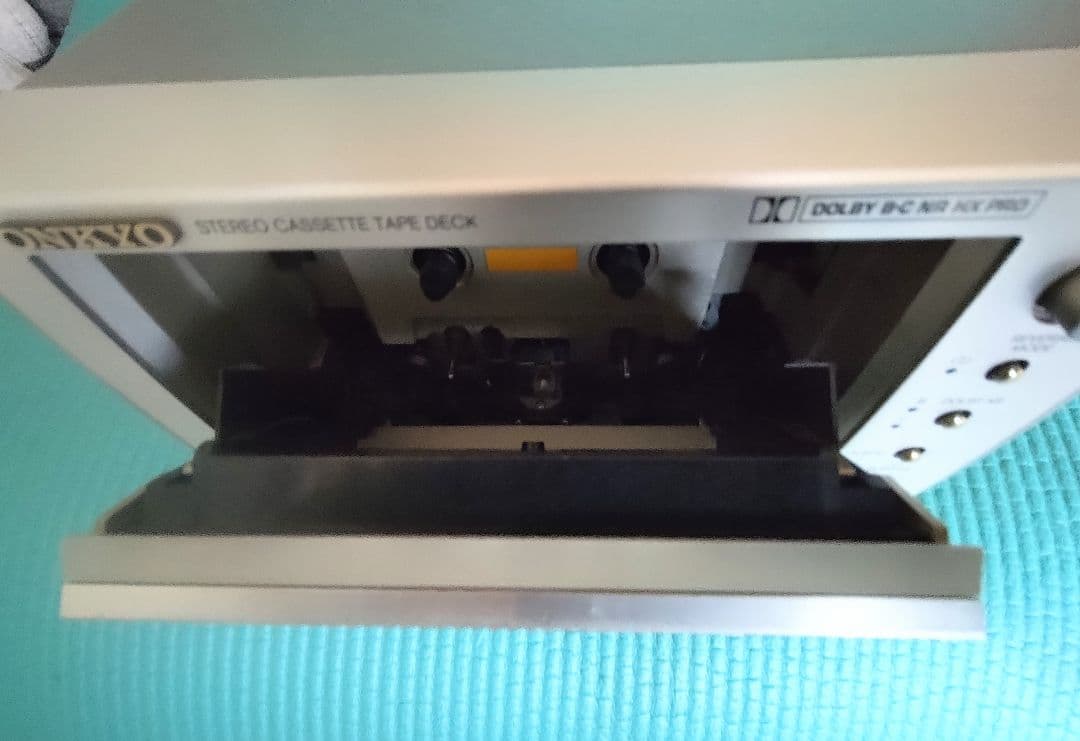 ONKYO INTEC K-185X ステレオカセットデッキ 取扱説明書付き