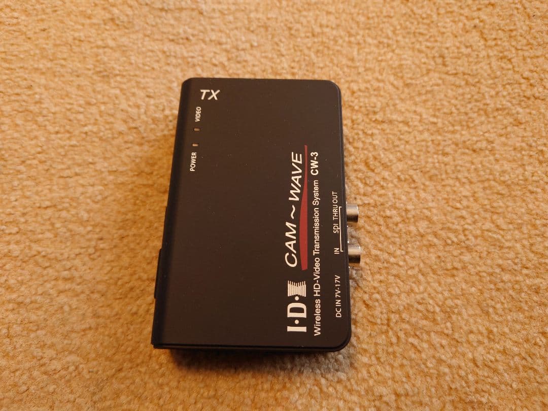 IDX CAMWAVE CW-3 / 3GSDI 50mワイヤレスビデオ伝送 ①