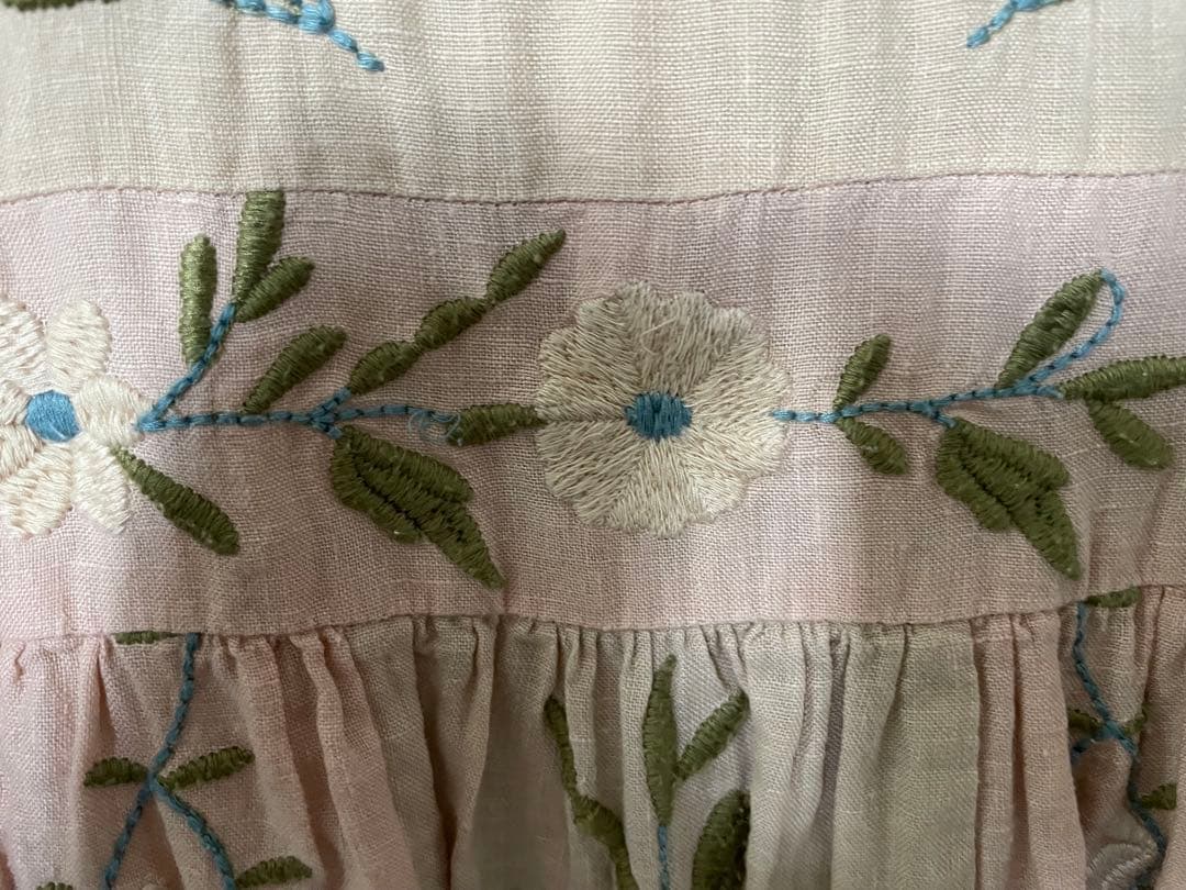 Apolina 刺繍入りワンピース 2-3Y