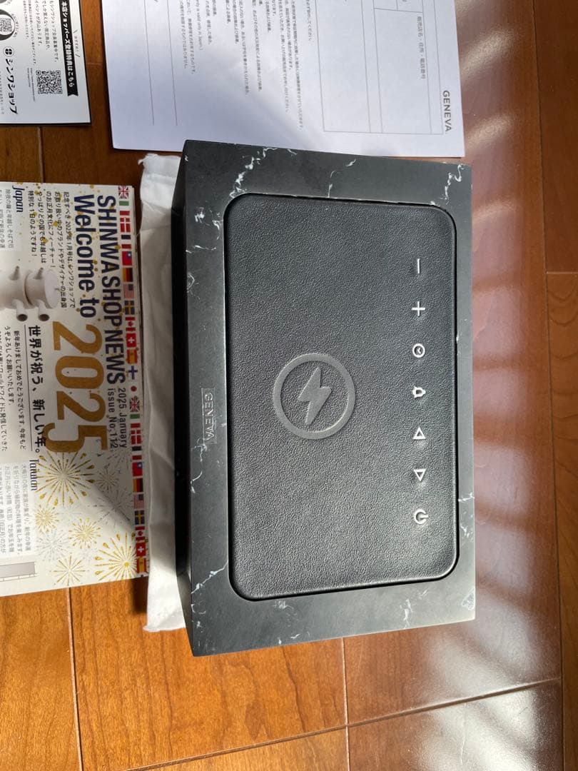 GENEVA TIME DIGITALクロックワイヤレス充電Bluetooth