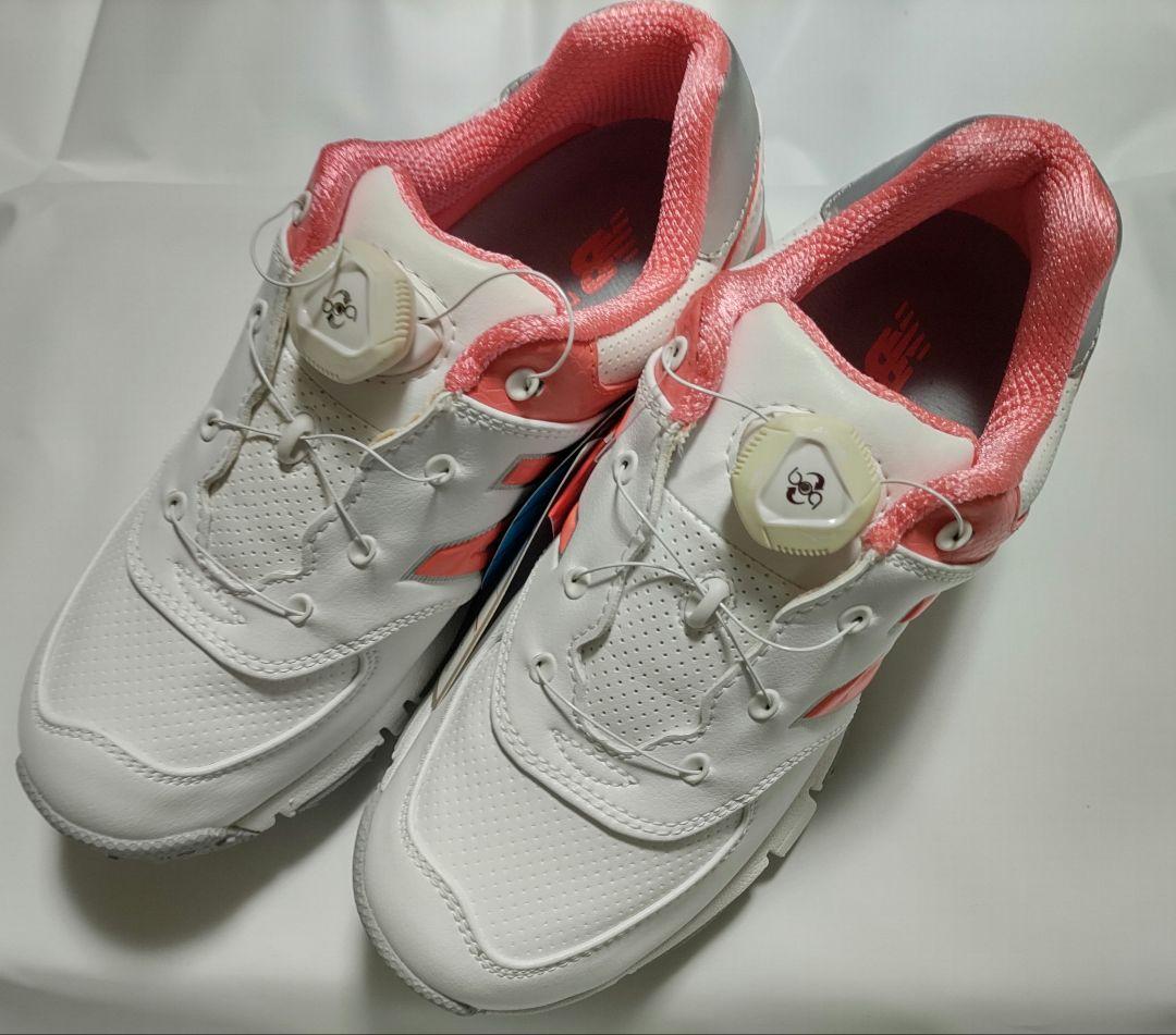 《未使用》ニューバランスゴルフシューズ ボア WGB574WCレディース タグ付