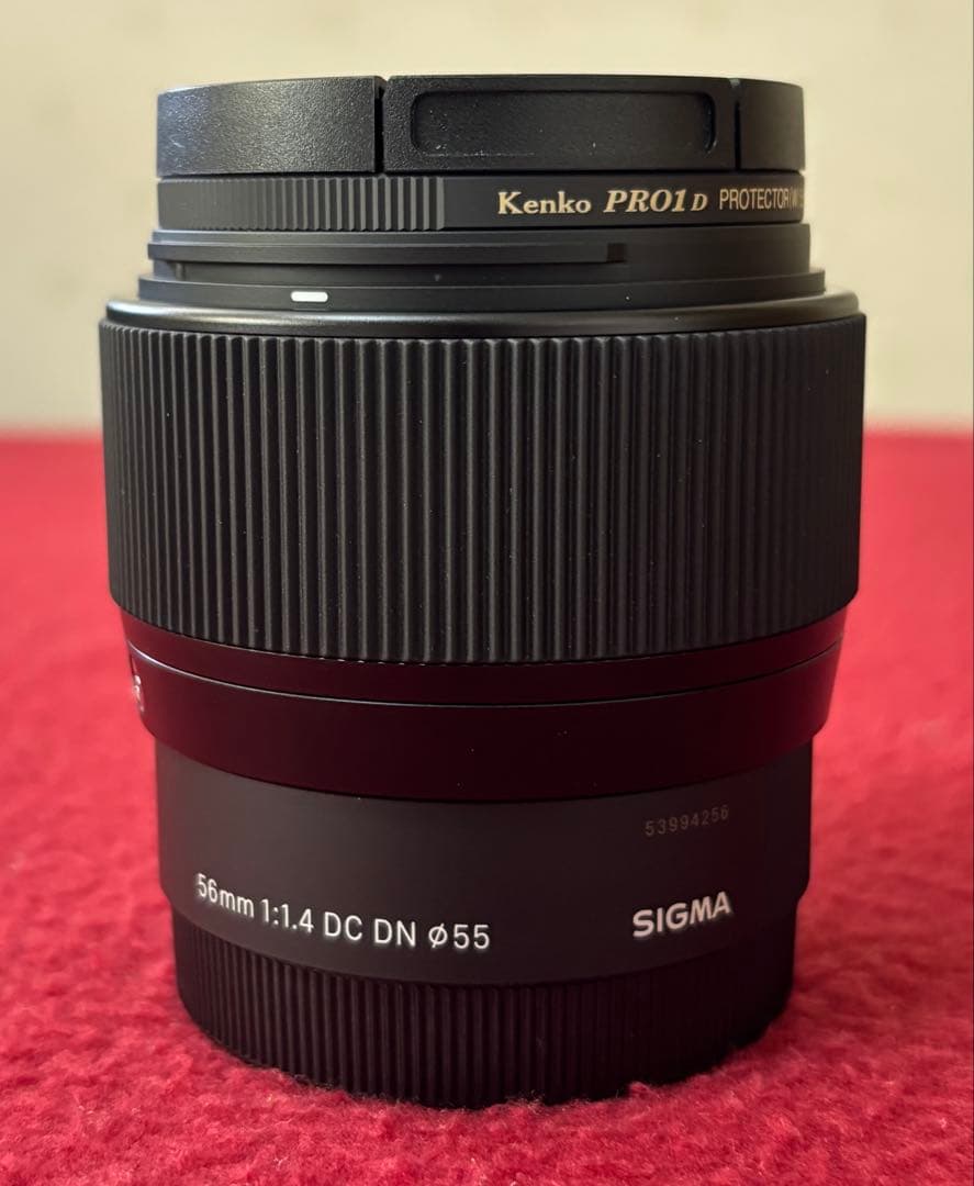新品級 シグマSIGMA Sony Eマウント 56mm F1.4