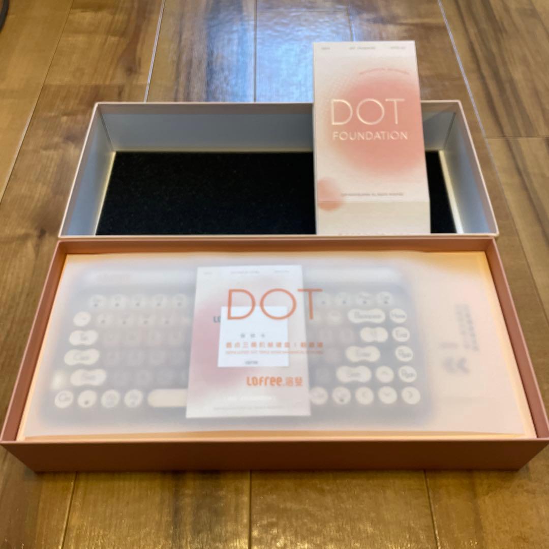 lofree ファンデーションピンク　キーボード 本体