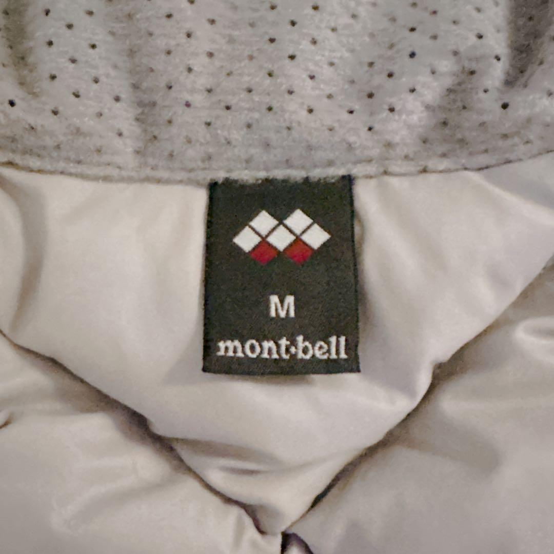 ふかふか 袋付き　mont-bell モンベルライトアルパインダウン ベスト M