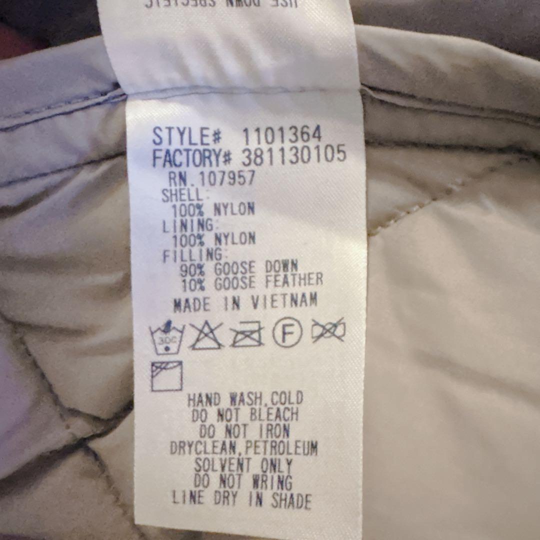 ふかふか 袋付き　mont-bell モンベルライトアルパインダウン ベスト M