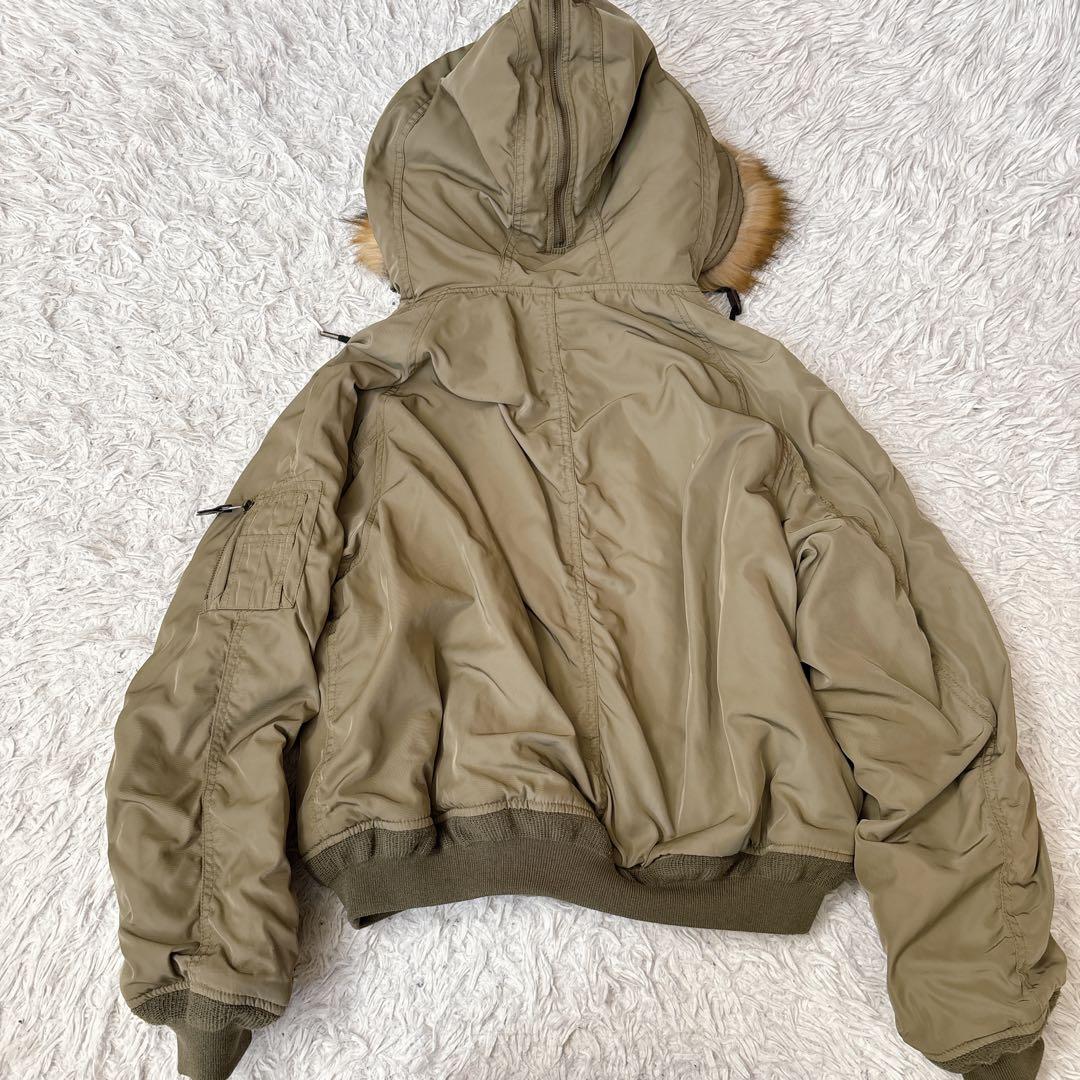 archive y2k moussy N-2B フライトジャケット 短丈 2