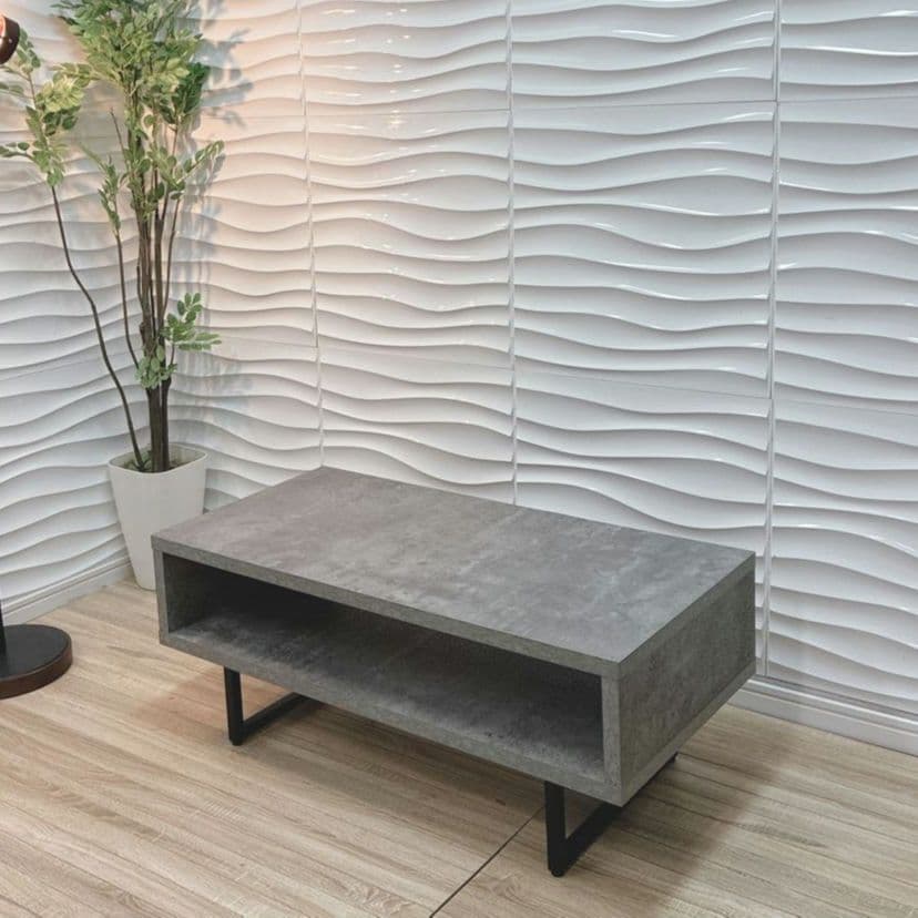 ◇大阪府 神戸市 配達料無料！◇ローテーブル◇センターテーブル◇コンクリート調◇