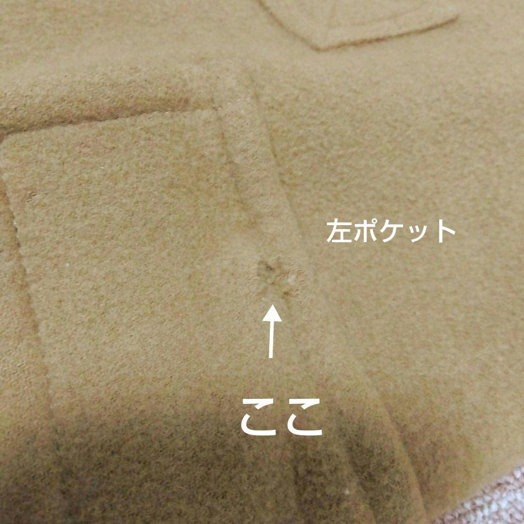 バーバリブルーレーベルレディースノバチェックダッフルコート サイズ38ビンテージ