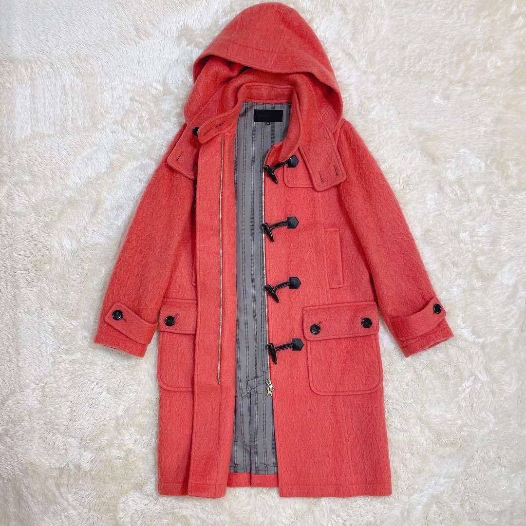 AKIRA NAKA ダッフルコート モヘヤ混 ウール