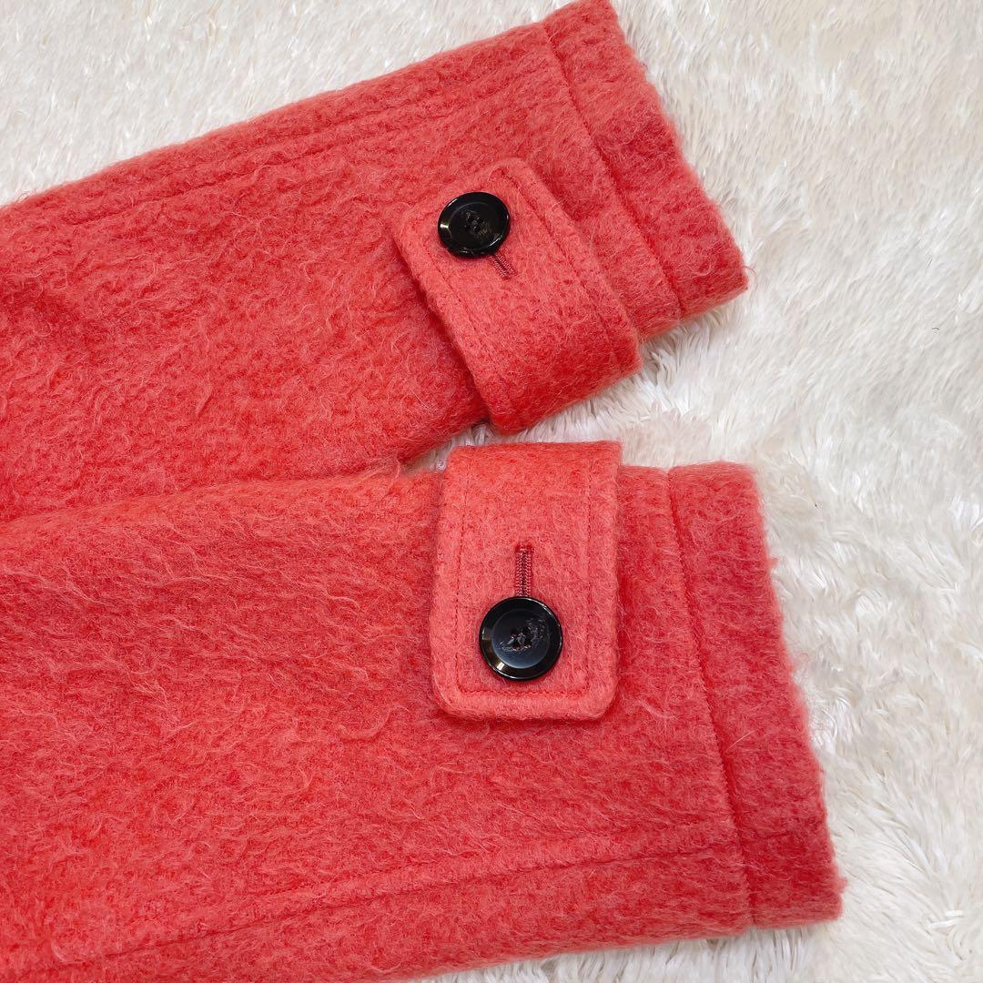 AKIRA NAKA ダッフルコート モヘヤ混 ウール