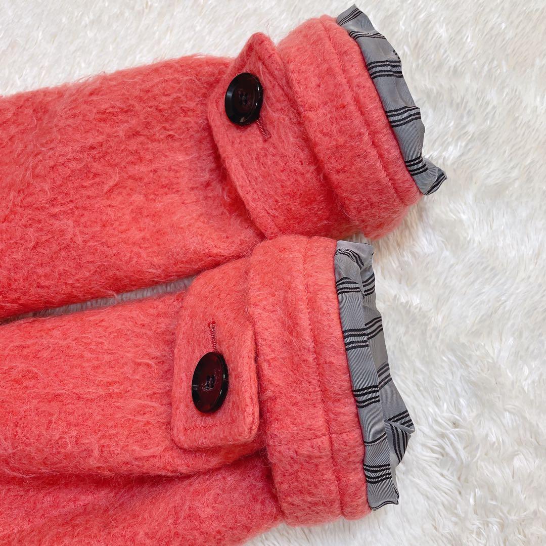 AKIRA NAKA ダッフルコート モヘヤ混 ウール