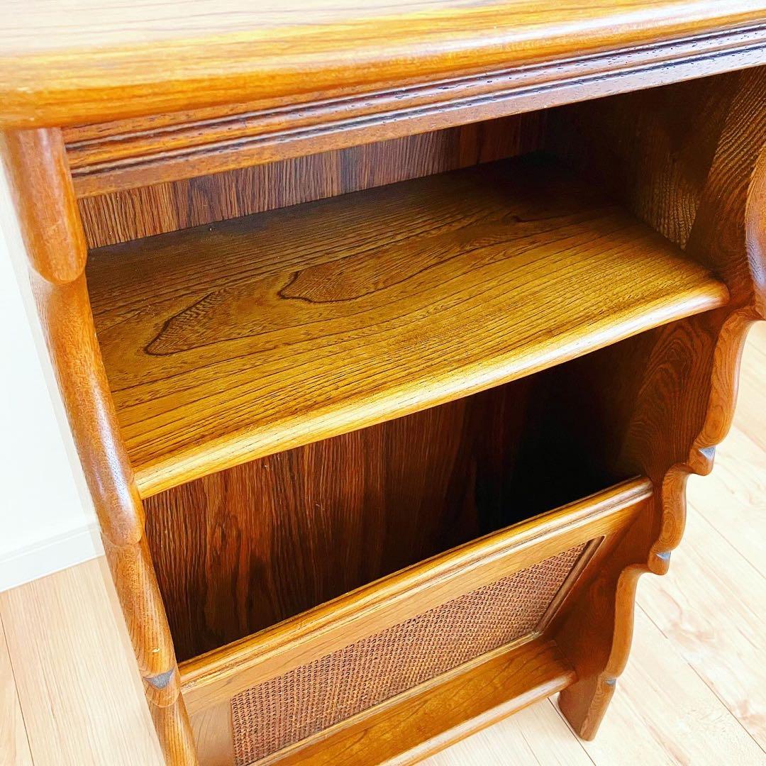 カリモク　マガジンラック　ビンテージ　電話台　レトロインテリア　サイドテーブル