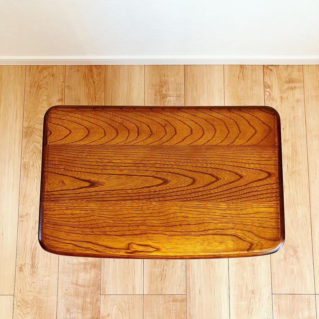 カリモク　マガジンラック　ビンテージ　電話台　レトロインテリア　サイドテーブル