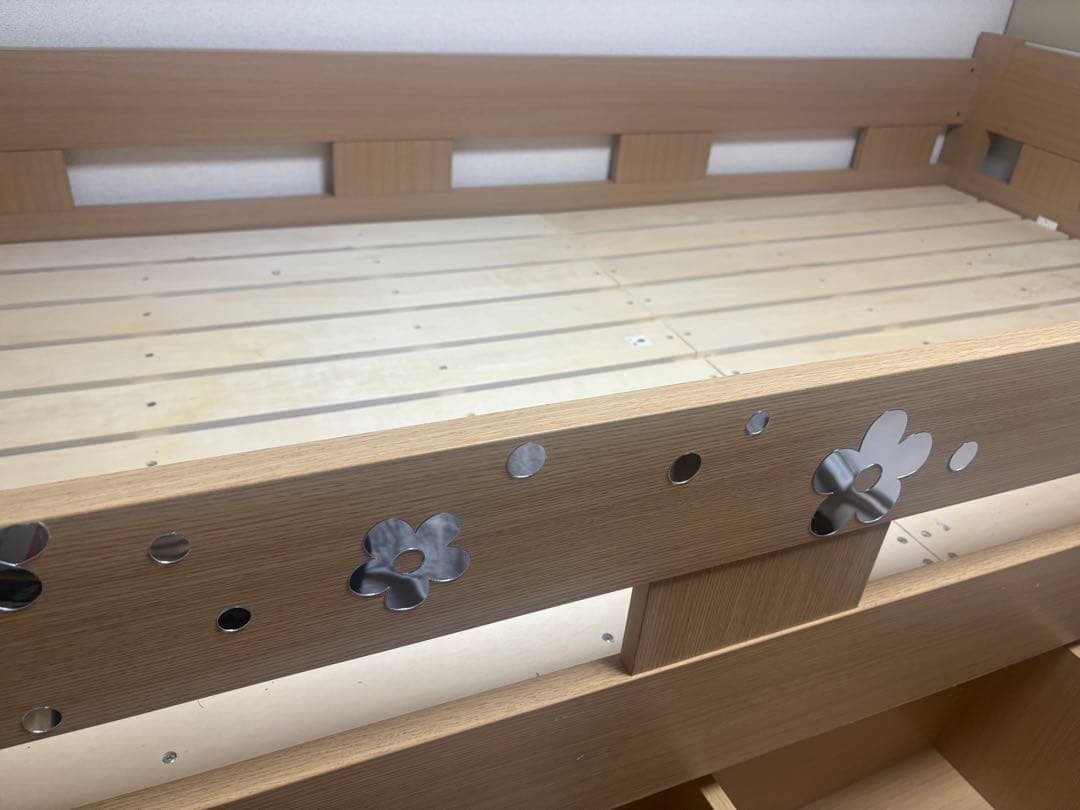 木製ロフトベッド　　ナチュラルウッド　京都府南部　4点セット　近隣引き渡し限定