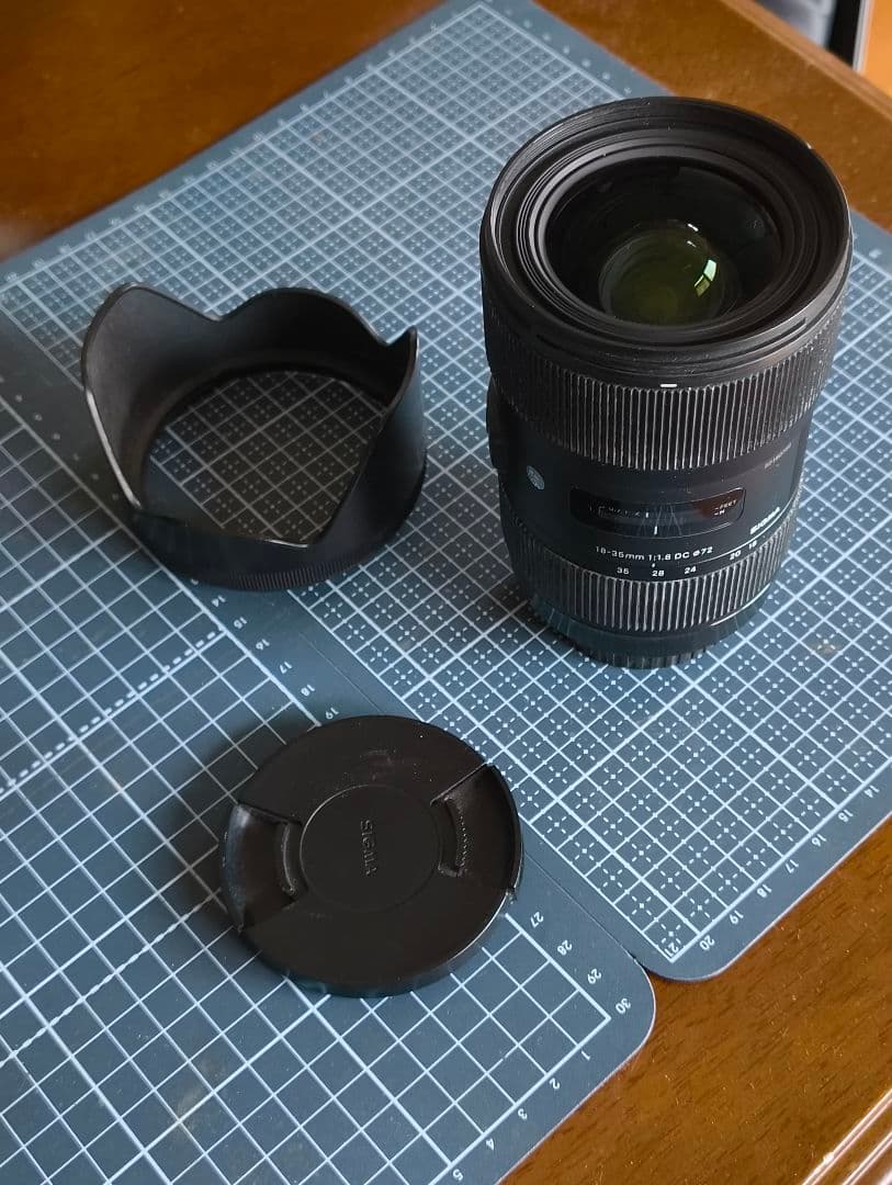 SIGMA A 18-35mm F1.8 DC キャノンEF