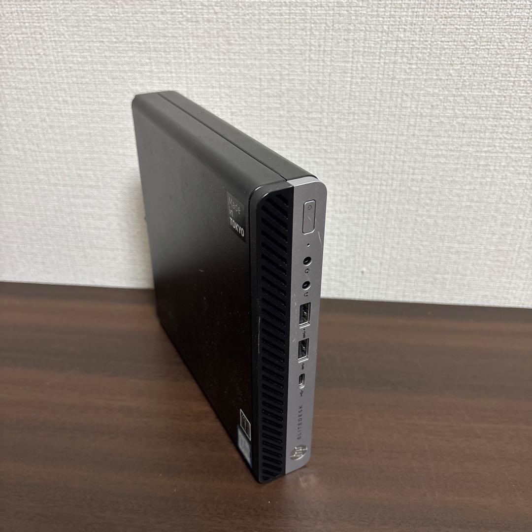 起動時間約10秒！HP製高性能ウルトラスリムデスクトップPC