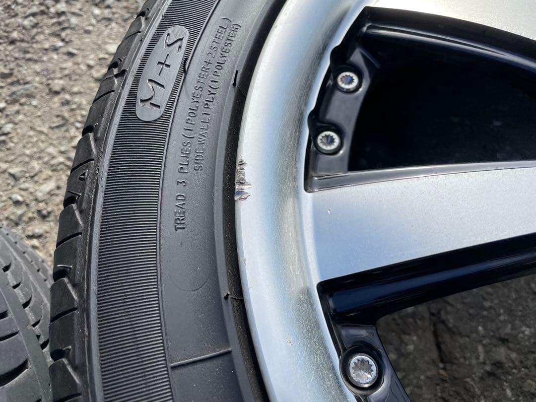 タント、N-BOXなどに！シュタイナーVS5 165/55R15バリ溝タイヤ付！