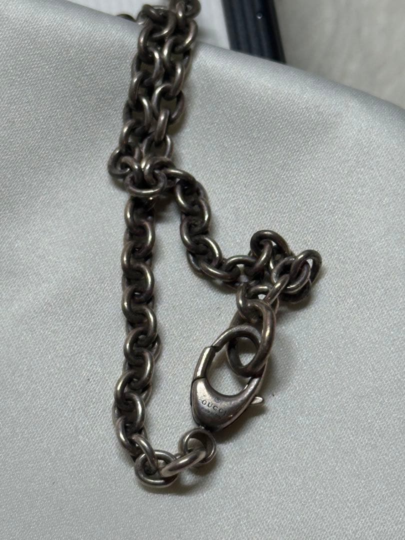 GUCCI メタルチェーンネックレス