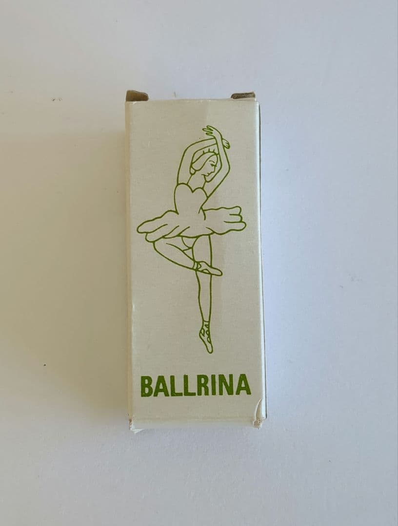 美品　昭和レトロ（希少）バレリーナ　オルゴール　小物入れ 　禁じられた遊び