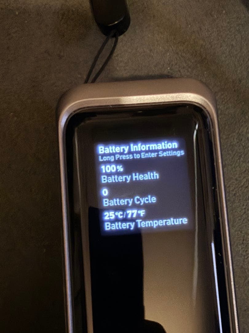 充電回数0回 - Anker Prime Power Bank A1339