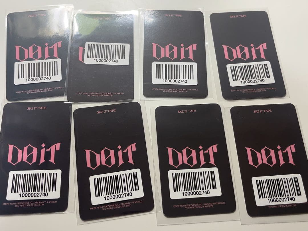 straykids DO IT FANS 特典トレカ　8種セット