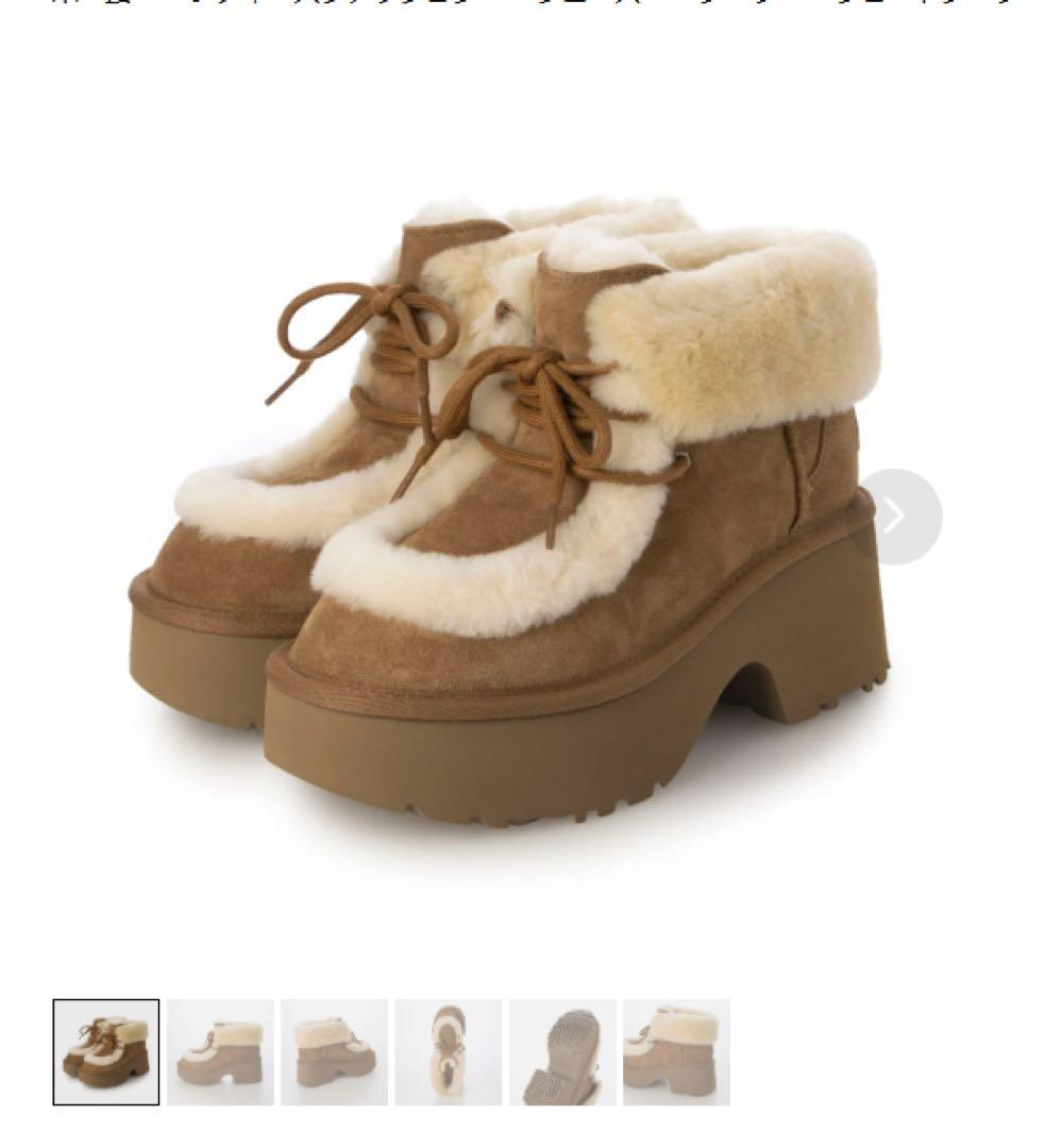 えるるうさん専用　ESMEE LACE UP （CHESTNUT）