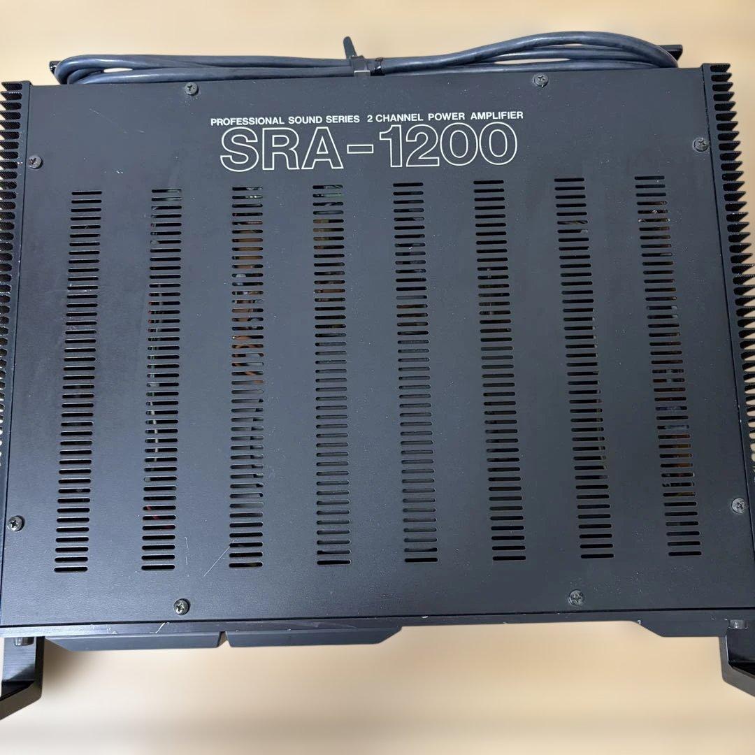 【希少】Roland SRA-1200 パワーアンプローランドテック