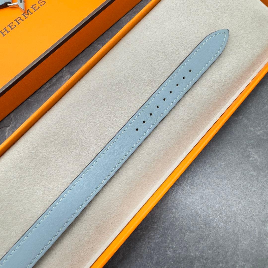 2743 Apple Watch エルメス　ブルーラン　ドゥブルトゥール　二重
