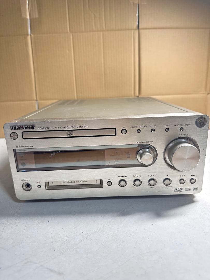 KENWOOD コンパクトミニコンポ R-K700 現状品