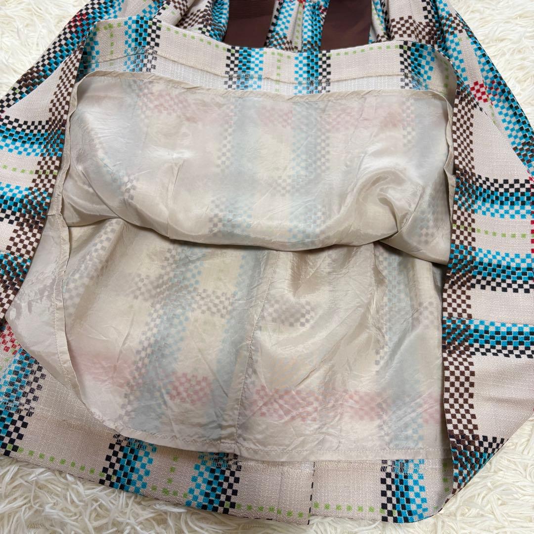 【美品】リボンベルト　2021年　エムズグレイシー　ワンピース　ウール　ニット