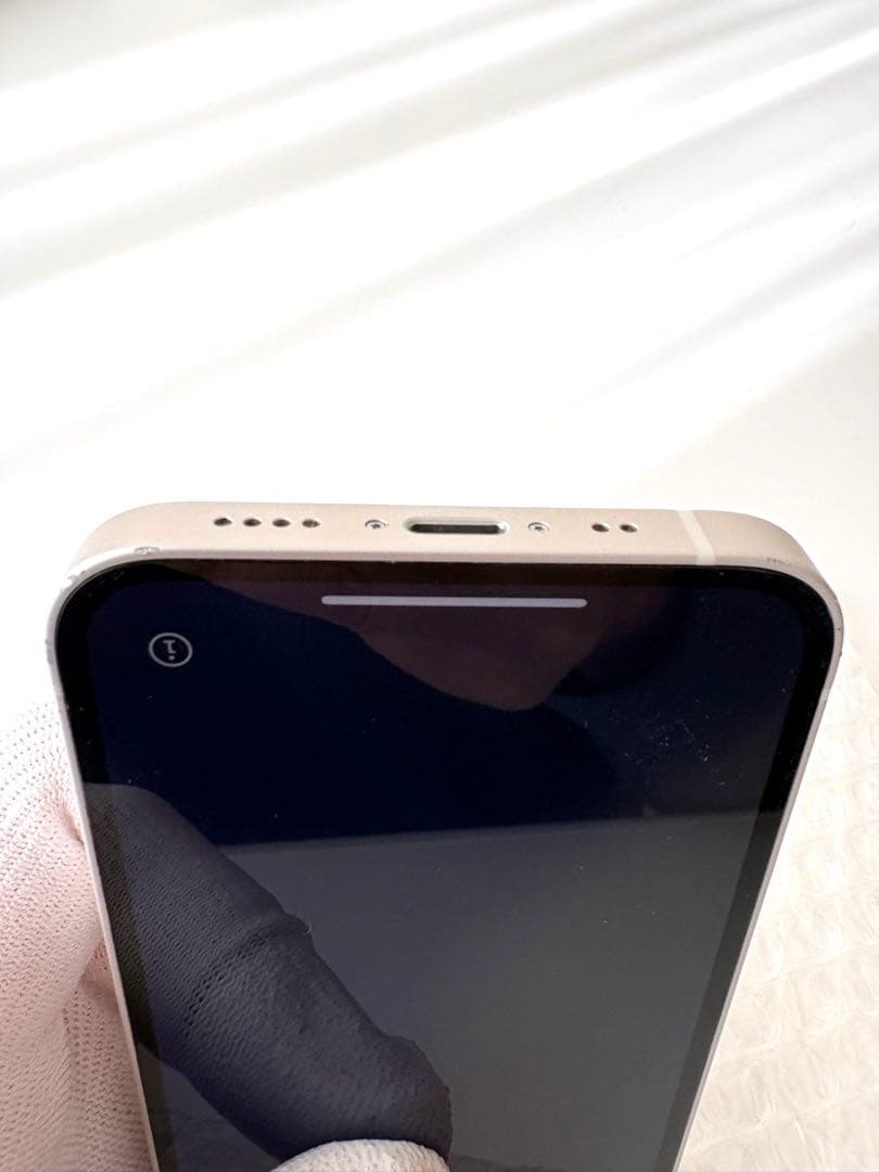 【31日迄値下げ】iPhone 12 mini ホワイト128GB保護フィルム付