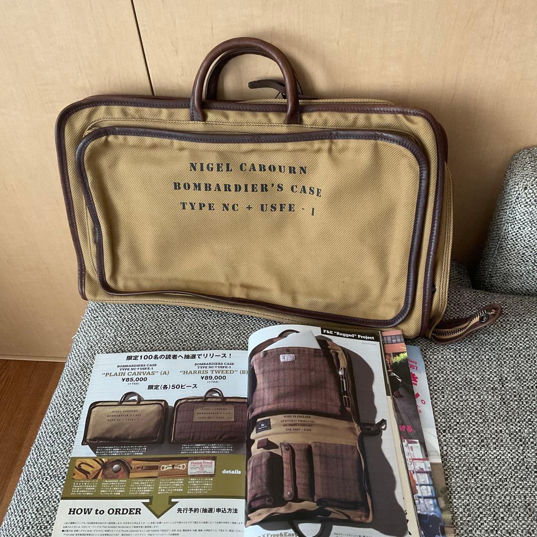L*様 Free&Easy別注　ナイジェルケーボン　ハリスツイード　鞄　バッグ