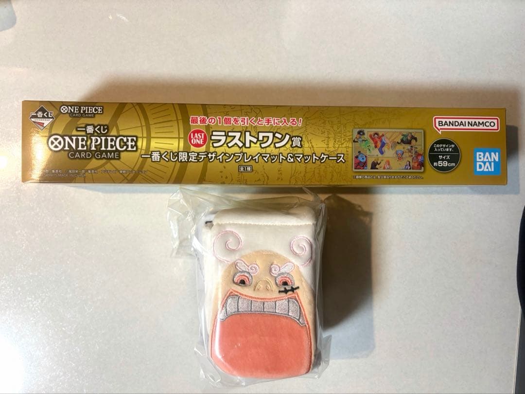 一番くじ　ワンピース　カードゲーム　ラストワン賞　プレイマット　E賞カードケース